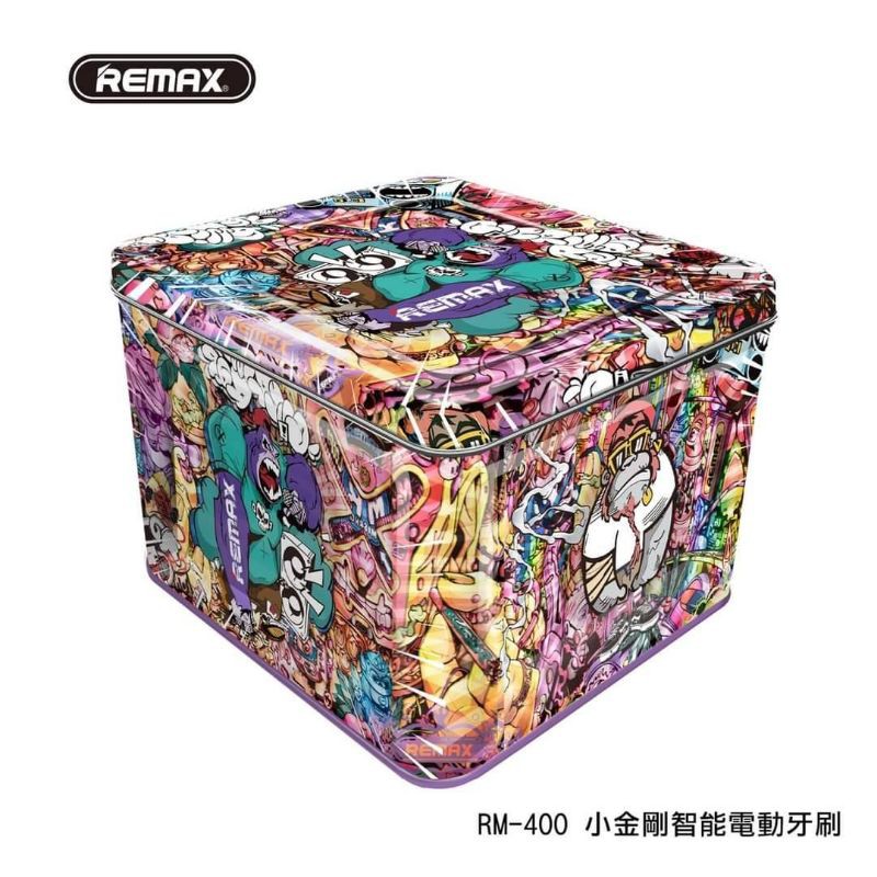 REMAX （RM400）小金剛智能電動牙刷    美國杜邦刷頭  輕巧便攜  超長續航  壓力控制  全機防水  方盒