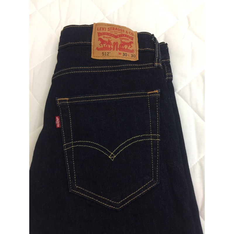 Levis512 W30L30 原色褲