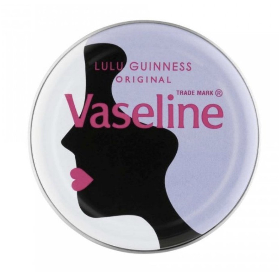 英國Vaseline 凡士林-Lulu Guinness 2017合作版 紫羅蘭-滋潤-護唇膏 - 20g