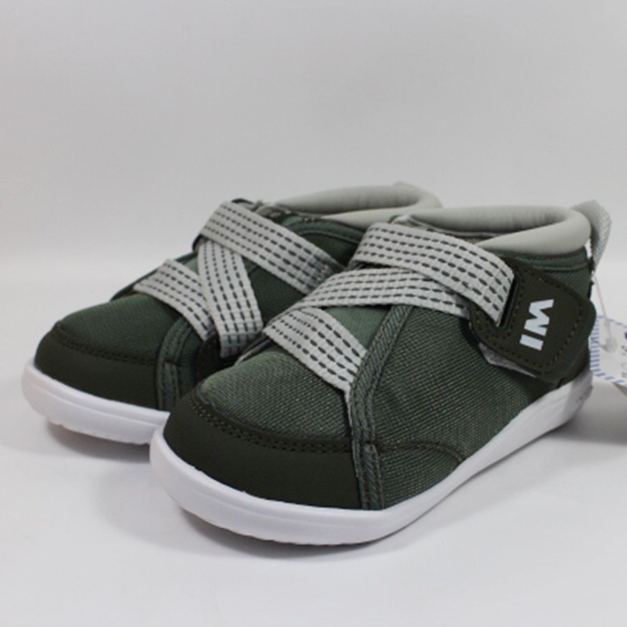 (D9) IFME 日本機能童鞋 Light輕量 護踝 學步鞋 IF20-280503 橄欖綠 [SUN]