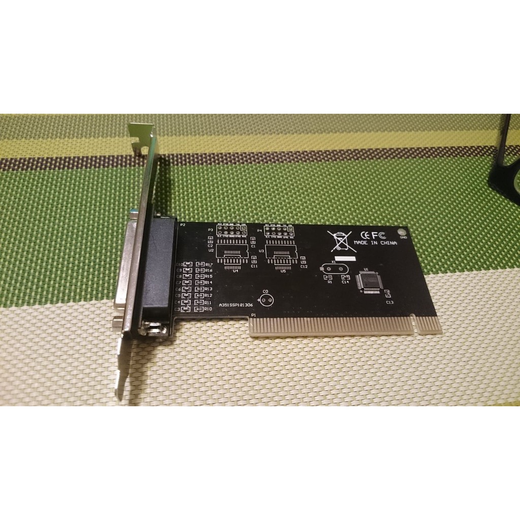 PCI TO LPT 平行埠 Parallel port 新電腦舊印表機的救星-P5001