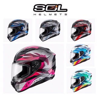 【歐耶】SOL SF-6 SF6 獨角獸 雙鏡片 鏡片鎖 全罩式安全帽
