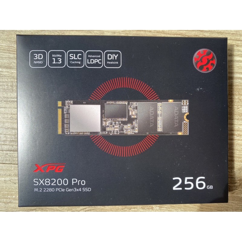 *免運* ADATA威剛 XPG SX8200Pro 256GB M.2 2280 PCIe SSD固態硬碟/(五年保)