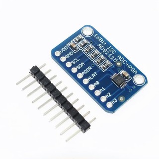 16bit i2C ADS1115 模組 ADC 4 通道,帶 Pro 增益放大器 Arduino
