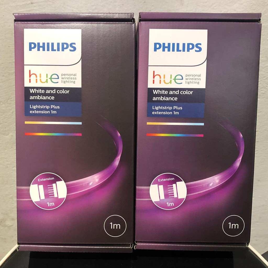 PHILIPS HUE Plus 手機WIFI無線智控聯網智慧LED 延長專用 彩色燈帶 1M 一般版 藍芽版