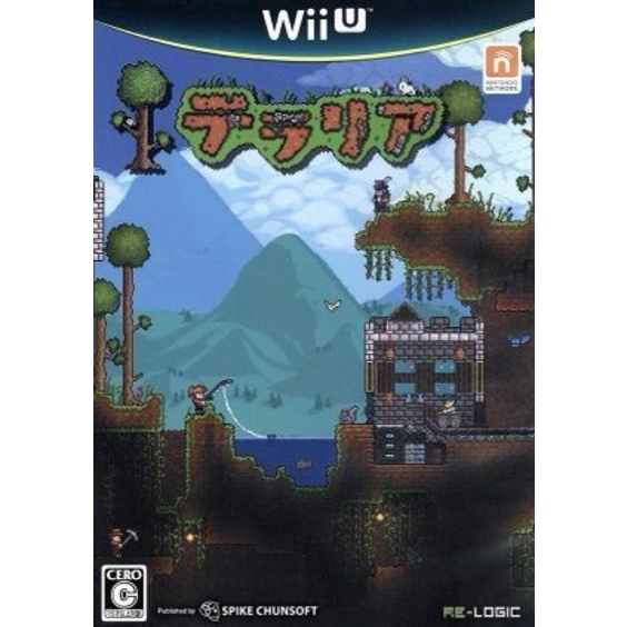 Wii U Terraria WII主機不可讀取 稀有品