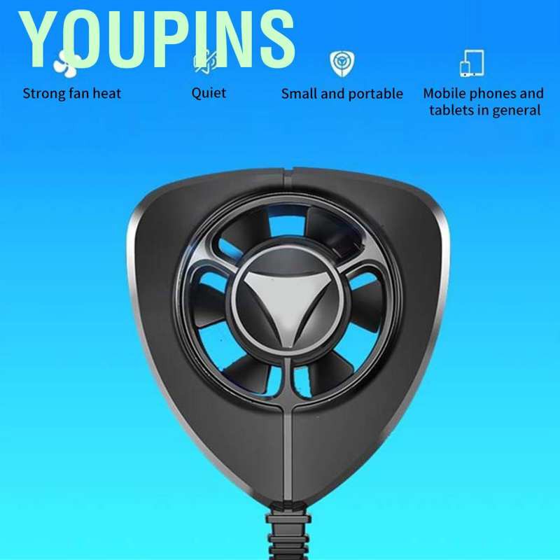 功能強大的youpins手機散熱器高速輕巧 方便的移動冷卻器手機強大的散熱能力tablet Pc 蝦皮購物