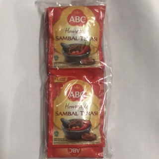 印尼 ABC調味 辣椒 10小包 *20公克