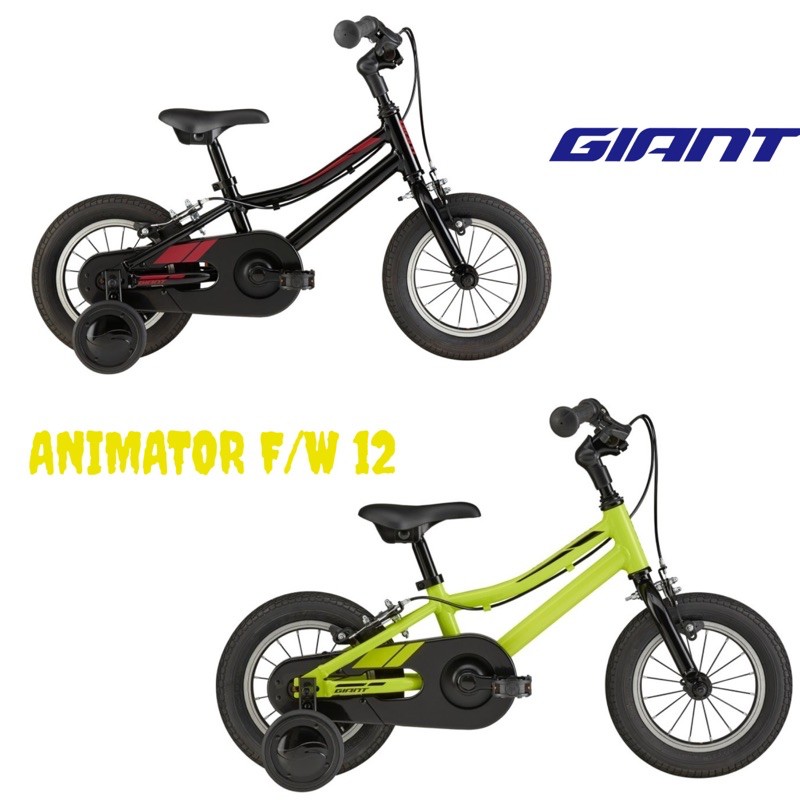 拜客先生－【GIANT】2021 新款 捷安特 ANIMATOR F/W 12吋90-110cm兒童腳踏車