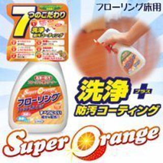 【JPGO日本購 】日本製 UYEKI super orange柑橘系列 地板清潔養護噴霧 400ML