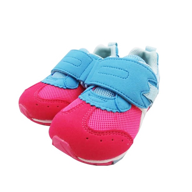 (2023/05現貨)MOONSTAR-日本月星頂級童鞋-HI系列機能運動款-寶寶段 (粉藍)(13~14.5號)