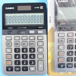 CASIO計算機 JS-20B 計算機 12位數大螢幕太陽能雙電力/一臺入 -含稅 保固2年