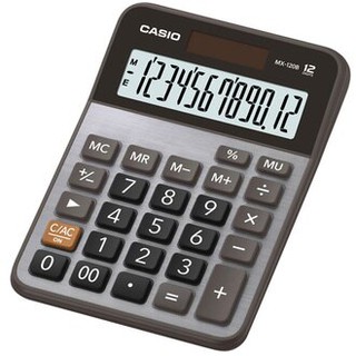 【奇異SHOPS】CASIO 卡西歐 商務計算機 金屬面板 MX-120B