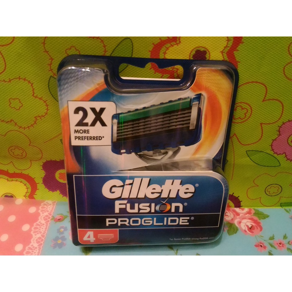 ★星★ 全新吉列Gillette Fusion PROGLIDE無感 浮動立體 刀頭 刮鬍刀片(4入)