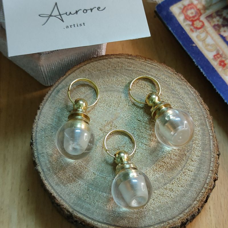 【Aurore】白水晶 燈泡 香水瓶