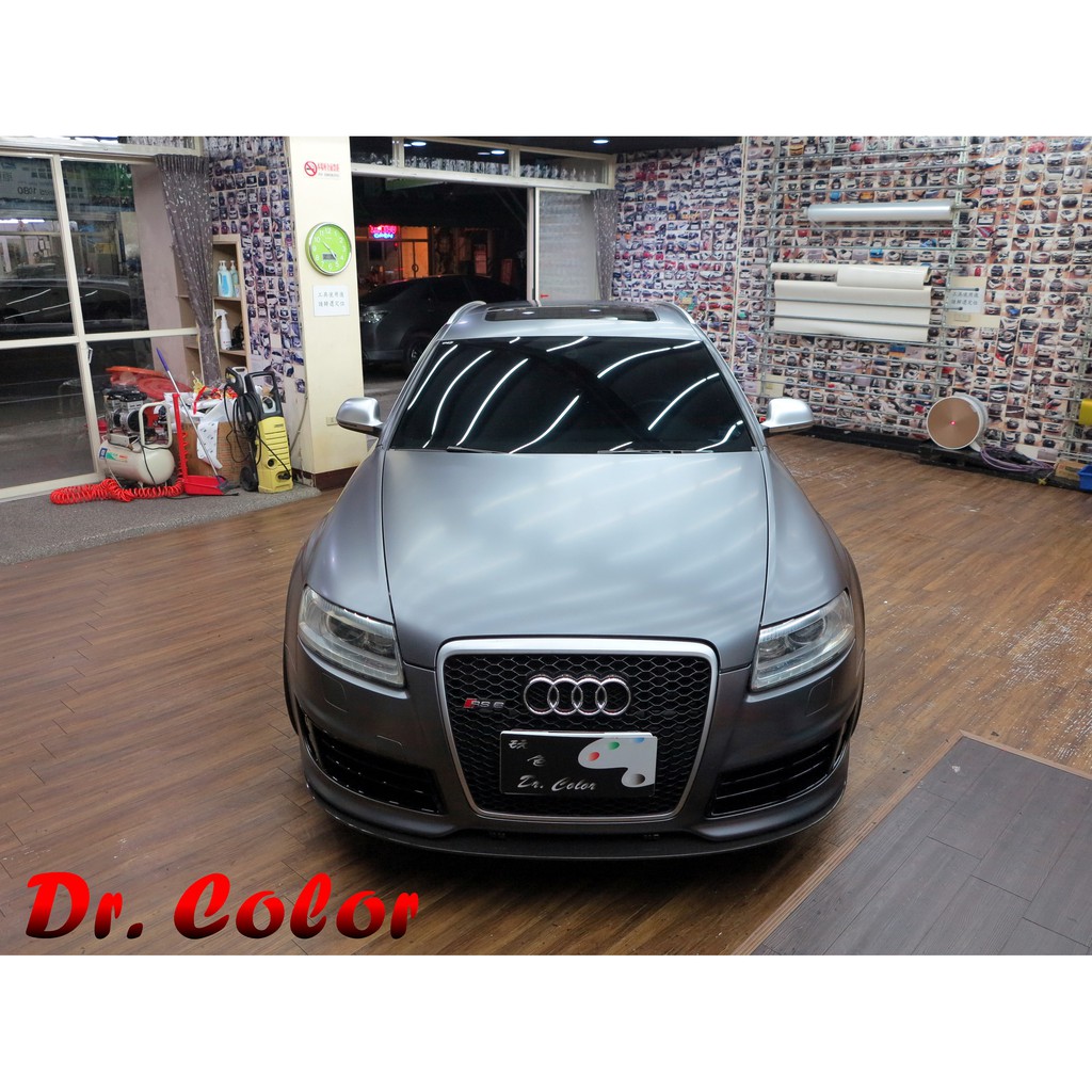 Dr Color 玩色專業汽車包膜audi Rs6 Avant 全車包膜改色 3m 80 S261 蝦皮購物