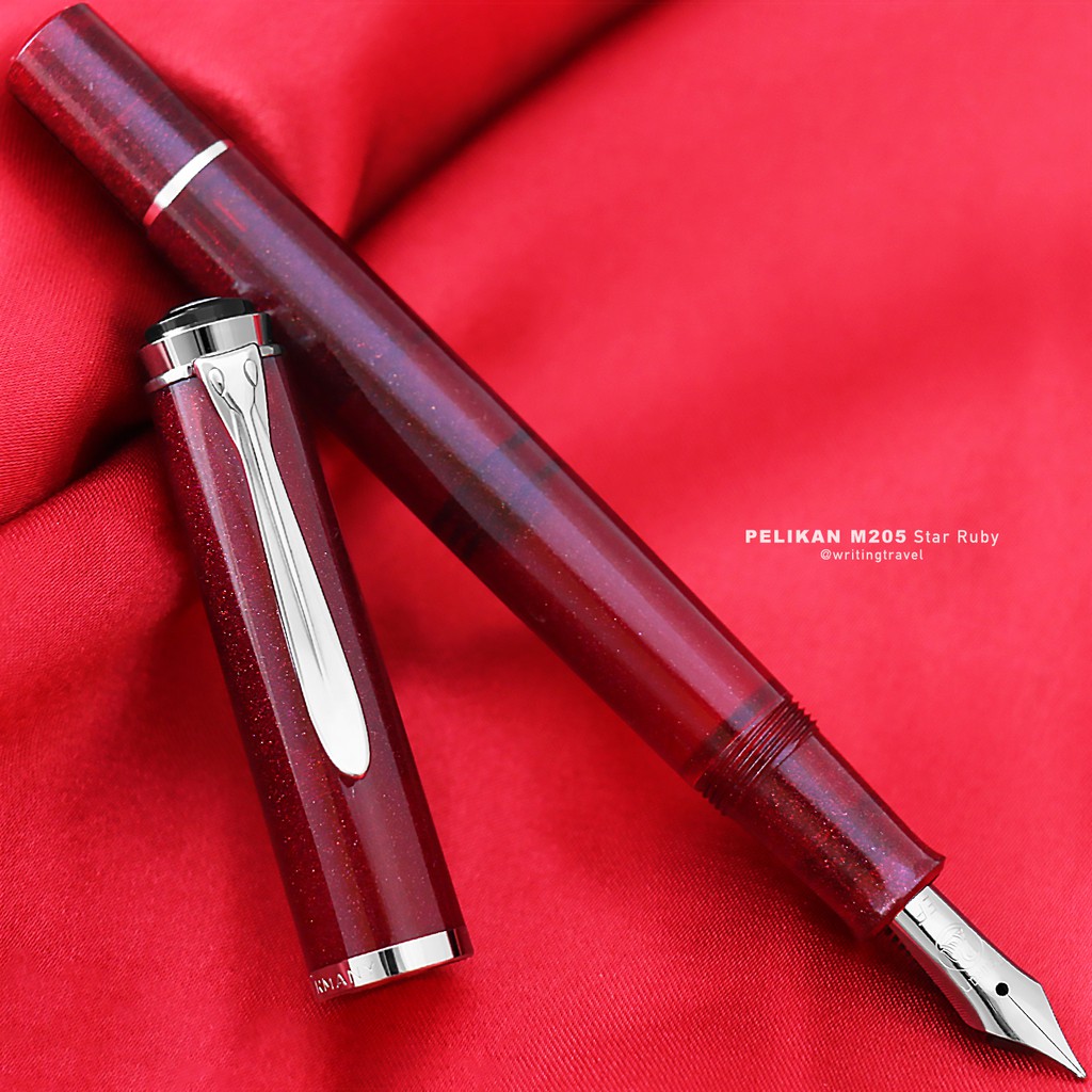 德國 百利金 Pelikan CLASSIC M205 2019年特別版鋼筆: 星彩紅寶石/Star Ruby