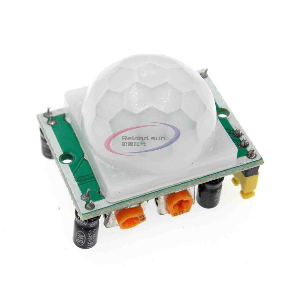 1 件 HC-SR501 調整紅外熱釋電紅外 PIR 運動傳感器檢測模塊,適用於 Arduino,適用於樹莓派套件