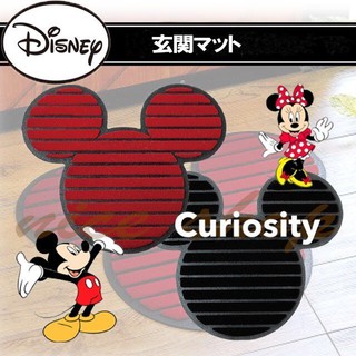 【O.t.W】日本DISNEY 迪士尼 米奇立體剪影造型 室內外玄關防滑地墊 $1800↘$999