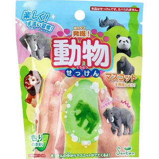 *小波日貨*現貨台灣出貨 日本 動物香皂 兒童 小朋友 洗手皂 肥皂 挖礦 洗手玩具 動物公仔 動物園