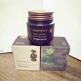 韓國買回~innisfree超級火山泥毛孔潔淨面膜 100ml