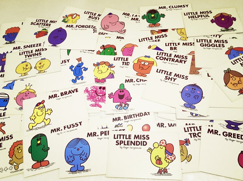 明信片 Mr. Men Little Miss 奇先生妙小姐 英國兒童文學故事