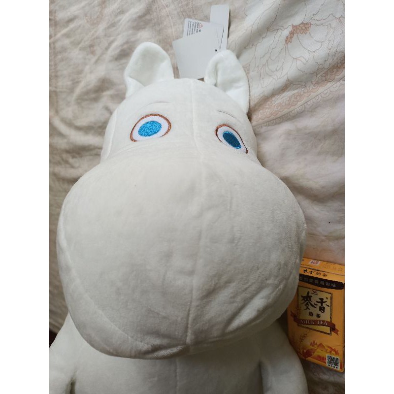 雷標 18吋 Moomin 嚕嚕米 精靈魯魯米 河馬 絨毛娃娃 布偶 玩偶