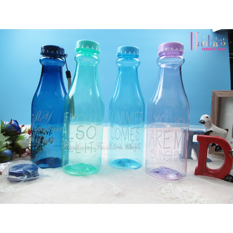 ☆[Hankaro]☆ 創意雙蓋汽水瓶造型水壺  (批發另洽)