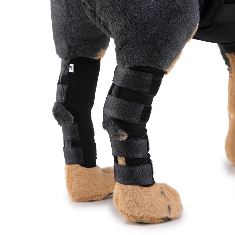 樹懶懶狗狗關節護膝透氣高齡犬腿受傷手術固定支架腿部無力輔助綁帶保護