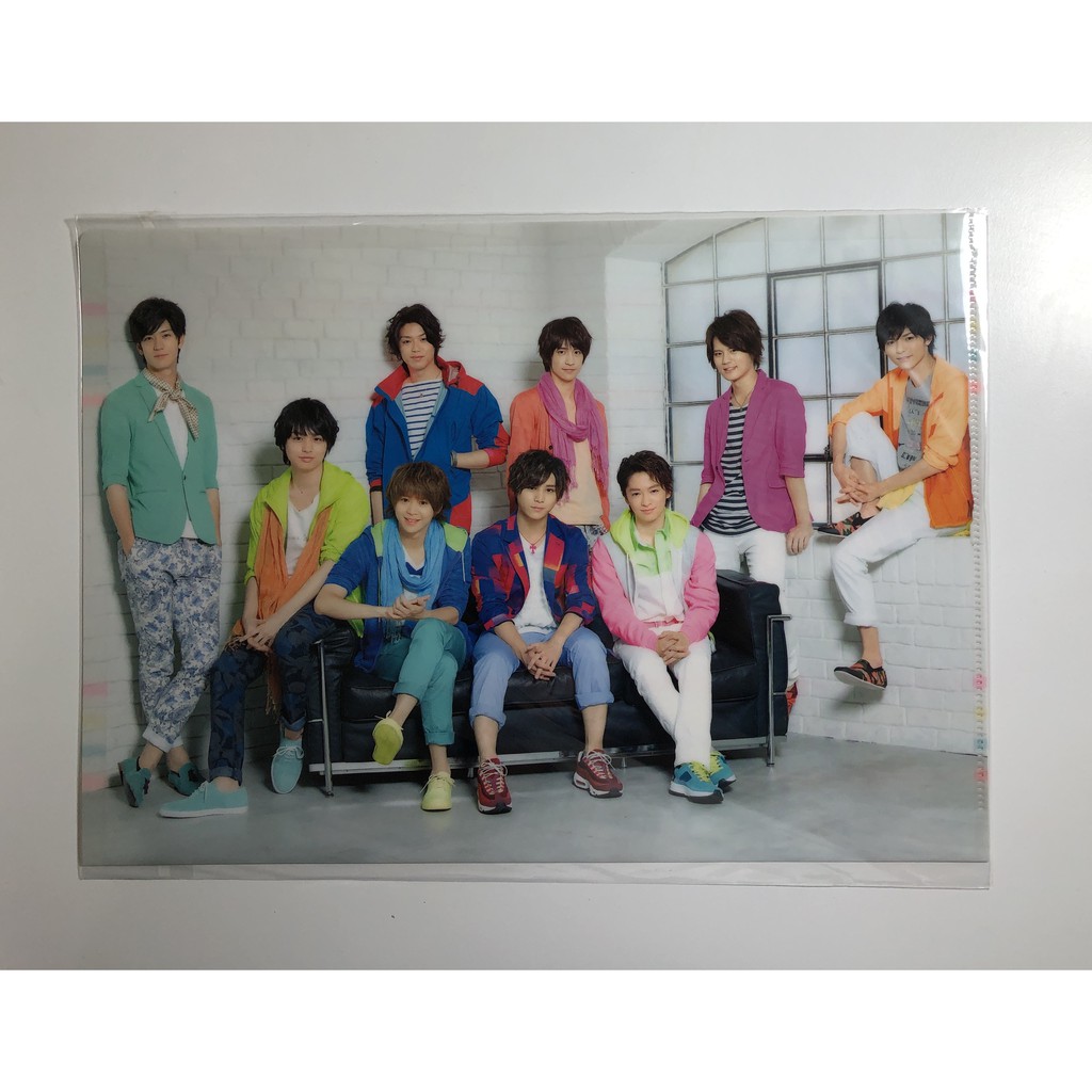 Hey Say Jump 14 Smart 團體全員資料夾文件夾周邊現貨t 蝦皮購物