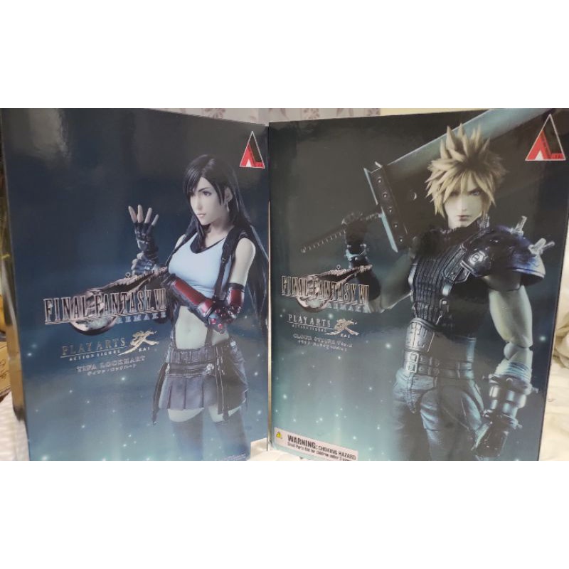 太空戰士7 FF7 PA改 PLAY ARTS 改 克勞德 2.0 蒂法+多組替換臉  合售