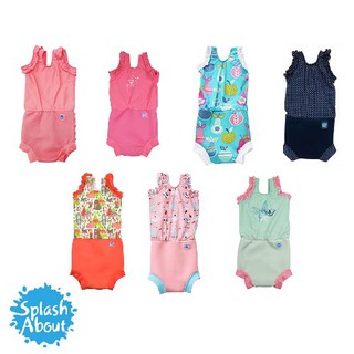 《Splash About 潑寶》Happy Nappy Costume 小女孩連身版尿布褲-共7色