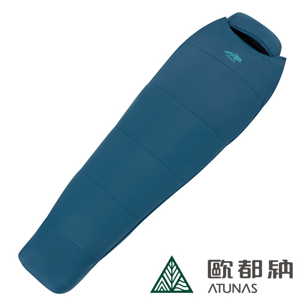 歐都納650 PRIMALOFT科技纖維睡袋/露營睡袋(A1SBBB06N 墨藍)