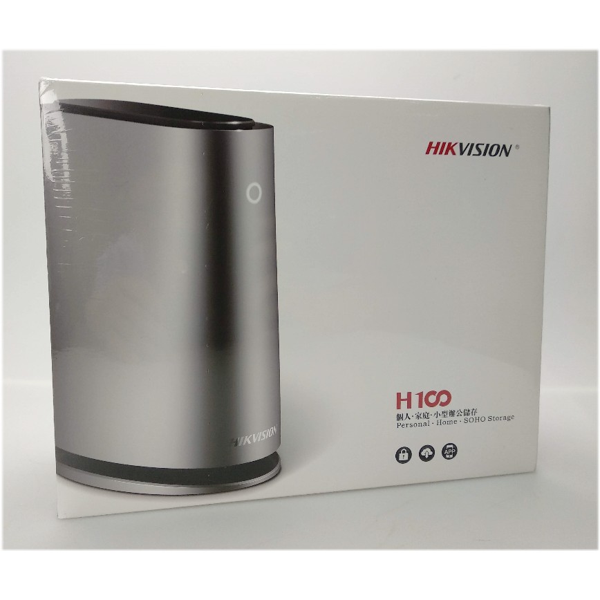 【全新】HIKVISION 海康 H100 NAS 私有雲 內建WIFI 雙槽硬碟 ★加購WD藍標2TB只要6600★