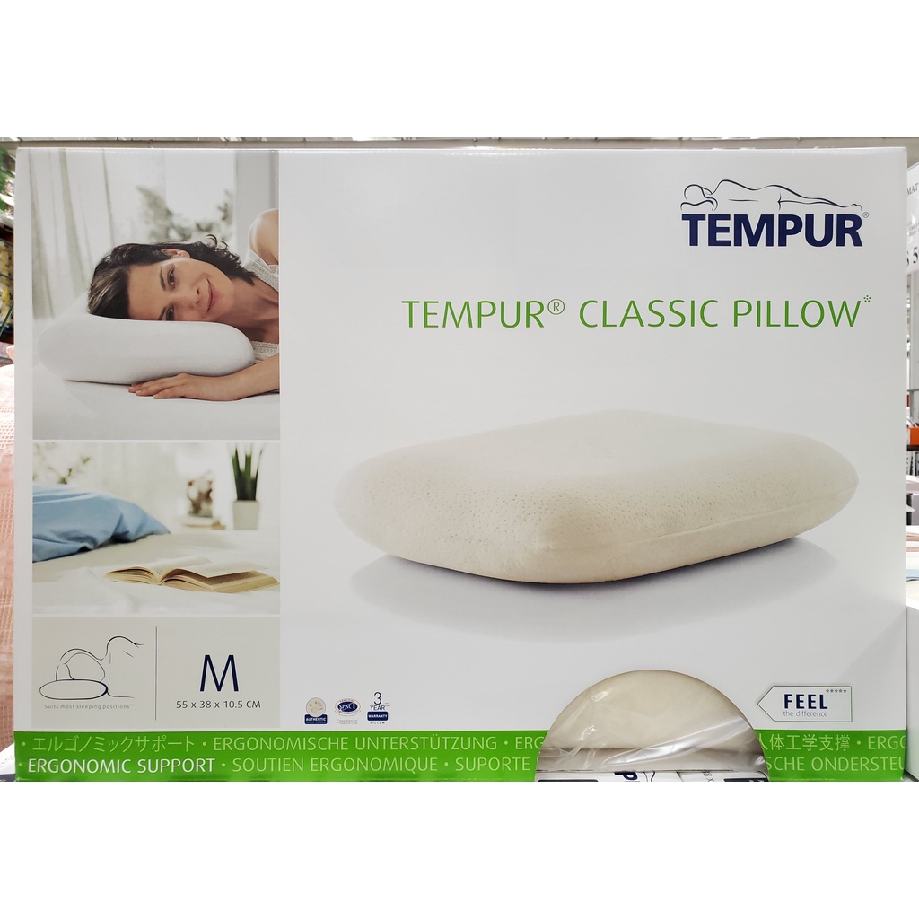 TEMPUR 感溫經典記憶枕/枕頭-盒損(展示品)