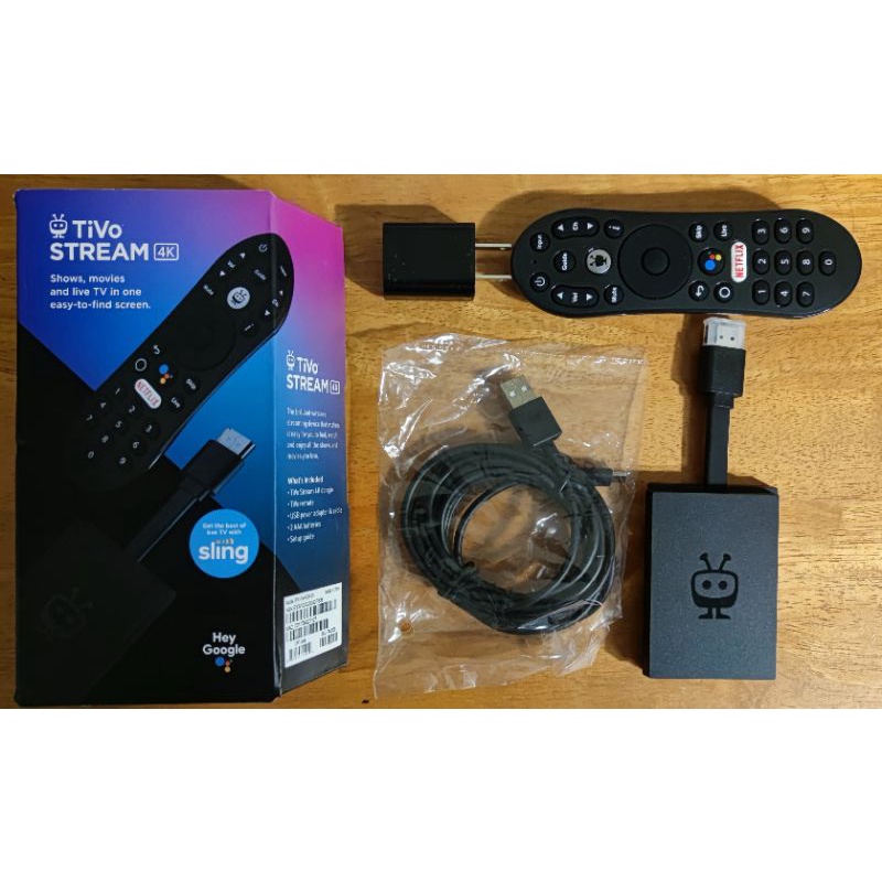 Tivo Stream 4K 電視棒 只用過一次 類似Chromecast with Google TV