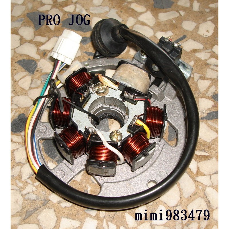 ""機車小舖"" PRO JOG90/BWS100/大兜風100--電盤內仁(6線,全新)