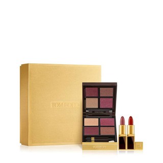 TOM FORD BEAUTY 高級訂製四格眼盤隨身唇膏限定組