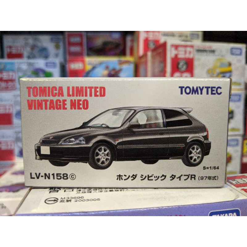 現貨 TOMYTEC LV-N158c HONDA CIVIC TypeR 97年式 黑