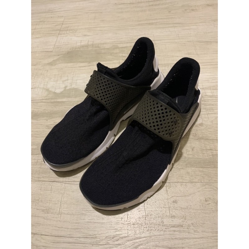 NIKE SOCK DART 819686-005 男款 黑白 襪套 US11 九成新 無鞋盒