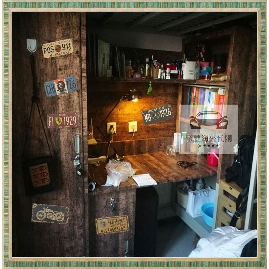 宿舍桌子貼紙ins風寢室復古大學宿舍壁紙裝飾寢室墻紙自粘男 蝦皮購物