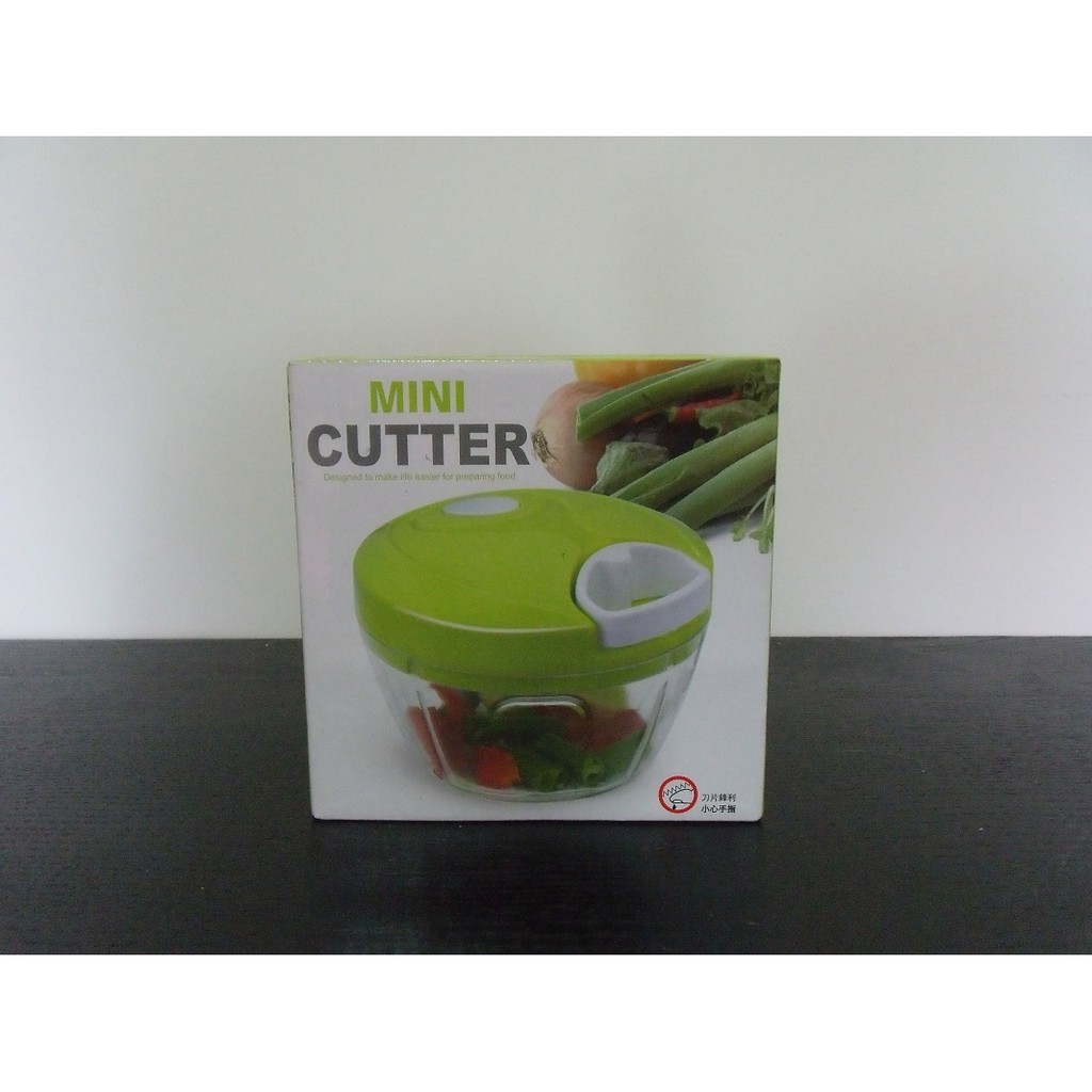 小旋風料理器 MINI CUTTER 食物料理器 手動調理機