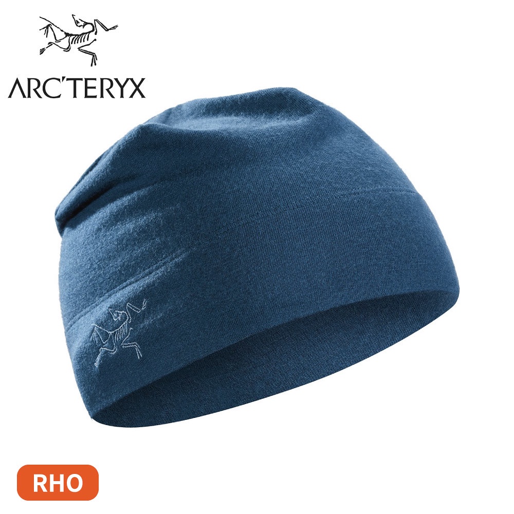 【ARC'TERYX RHO LTW 保暖帽《縮時藍》】13456/美麗諾羊毛/毛帽/休閒帽