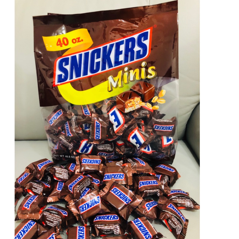 經典 COSTCO 好市多 散賣 SNICKERS 士力架 迷你巧克力 snickers 士力架 迷你巧克力