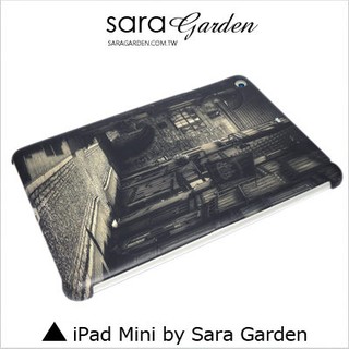 客製化 保護殼 iPad Mini 1 2 3 4 復古 歐美 80年代 街景 Sara Garden