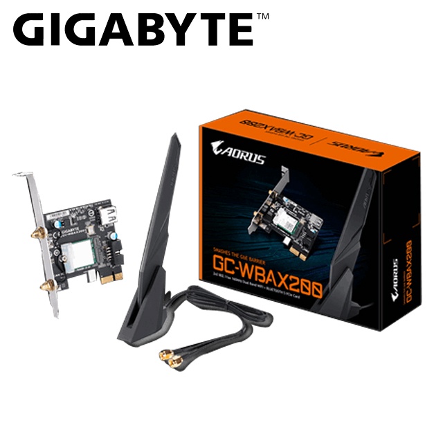 技嘉 GIGABYTE GC-WBAX200 Intel WIFI 6 AX200 無線網路卡