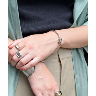 【*Kimi】marient 編織感鍍金屬手環手鐲 - 兩色 210815