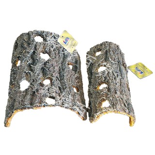 鐳力 Leilih 樹皮屋【大、小】守宮屋 守宮洞 躲藏 爬蟲 蜥蜴 造景 裝飾 模擬樹皮 鼠魚 異型 底棲魚 婷婷百貨