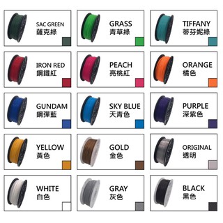 Ac 3d專業線材 現貨一批pla 1 75mm 1kg 總重1 3kg 3d列印線材美國原料台灣製造 蝦皮購物