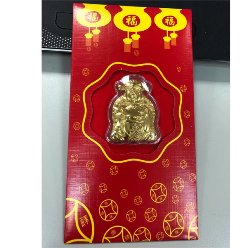 金箔財神爺紅包